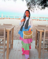 Colorfull ruffles skirt