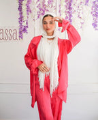 Satin Cardigan