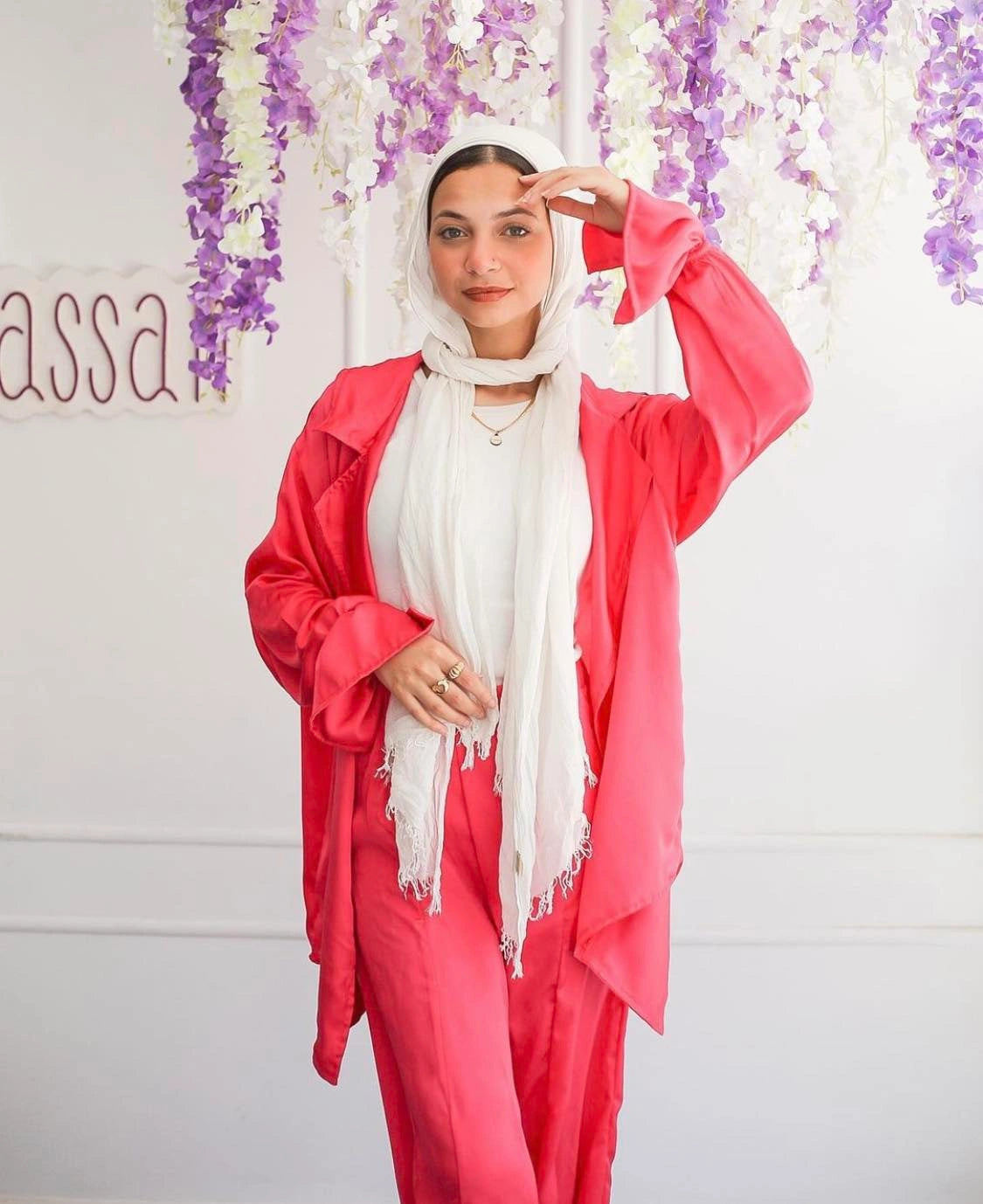 Satin Cardigan