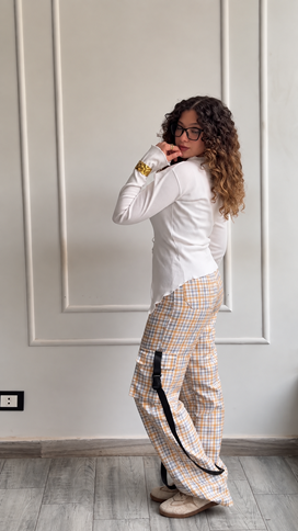 Cargo printed pants