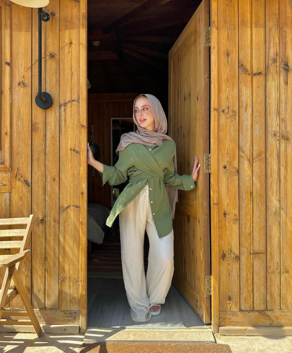 Royal Chemise -Olive