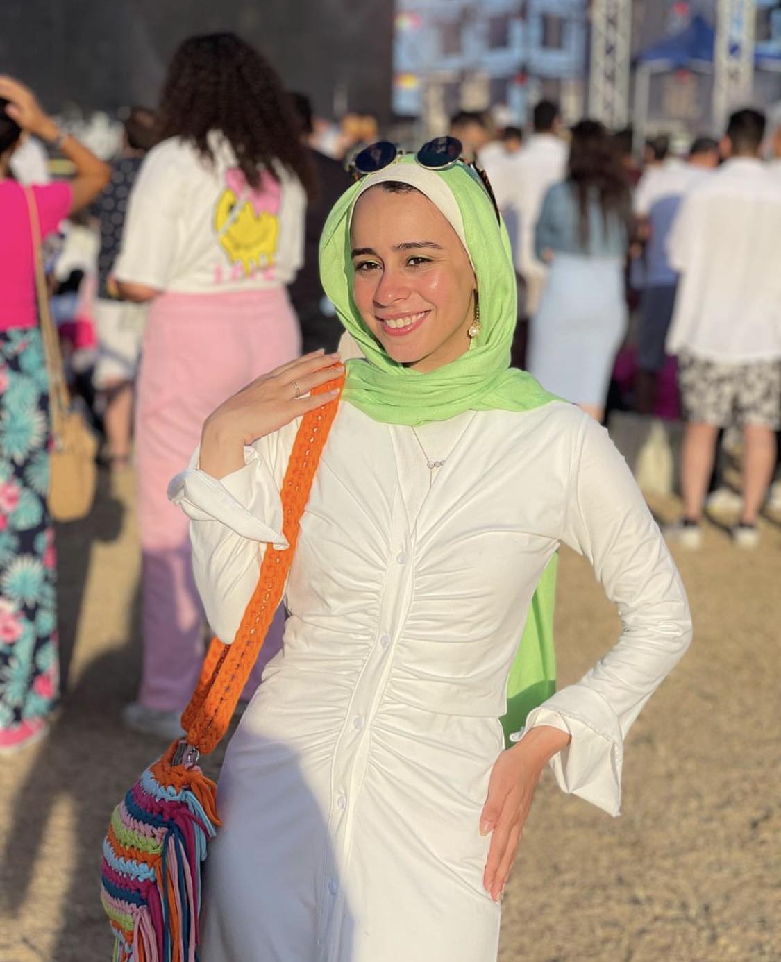 Cotton Dress - White