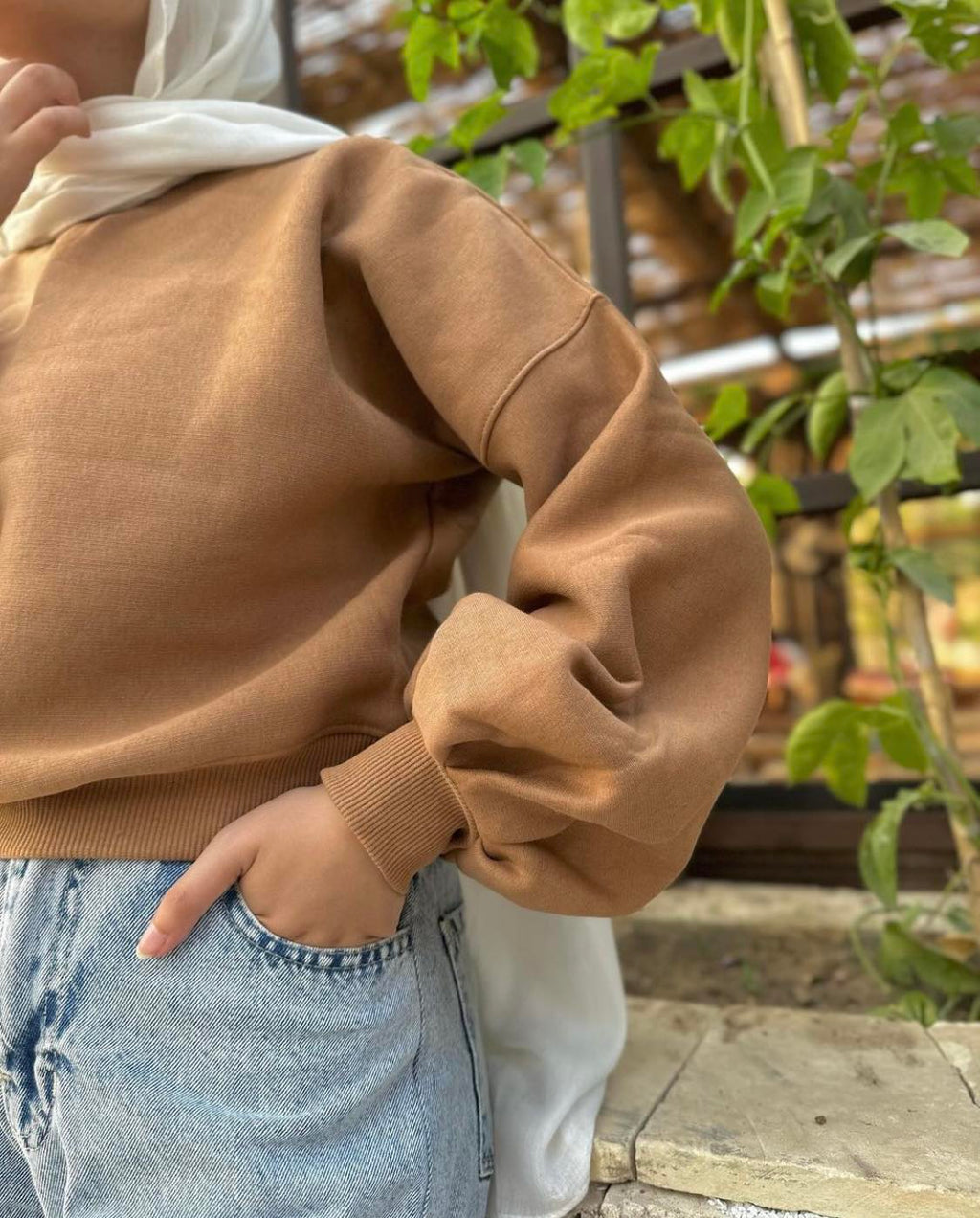 Cropped Pullover