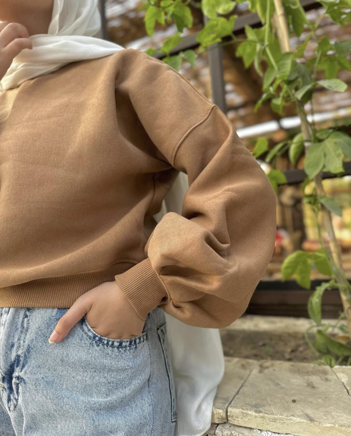 Cropped Pullover