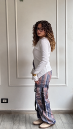 Cargo printed pants