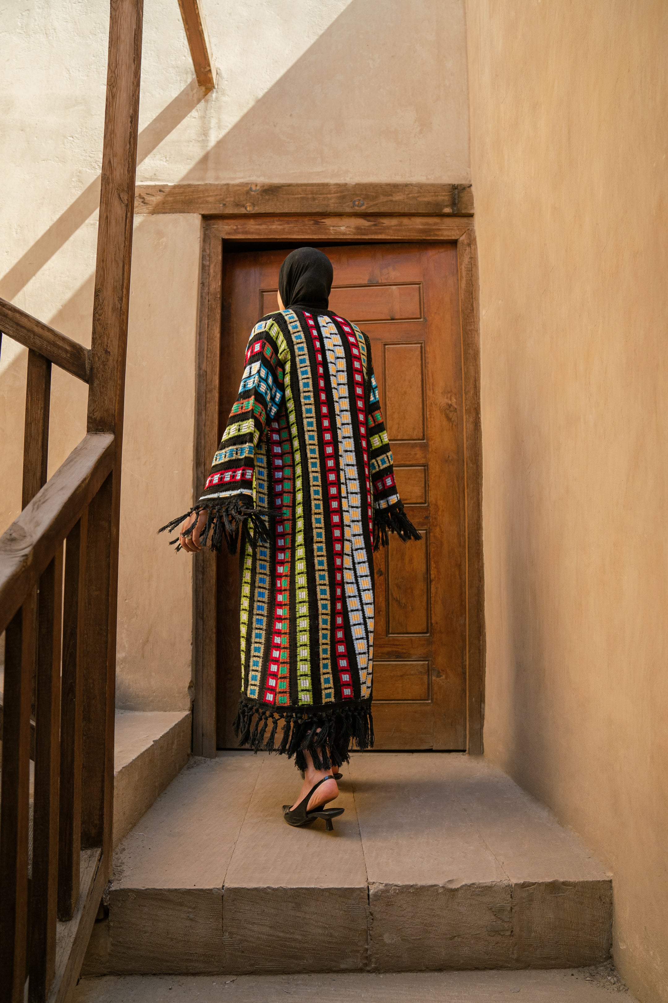 Handmade skirt in black