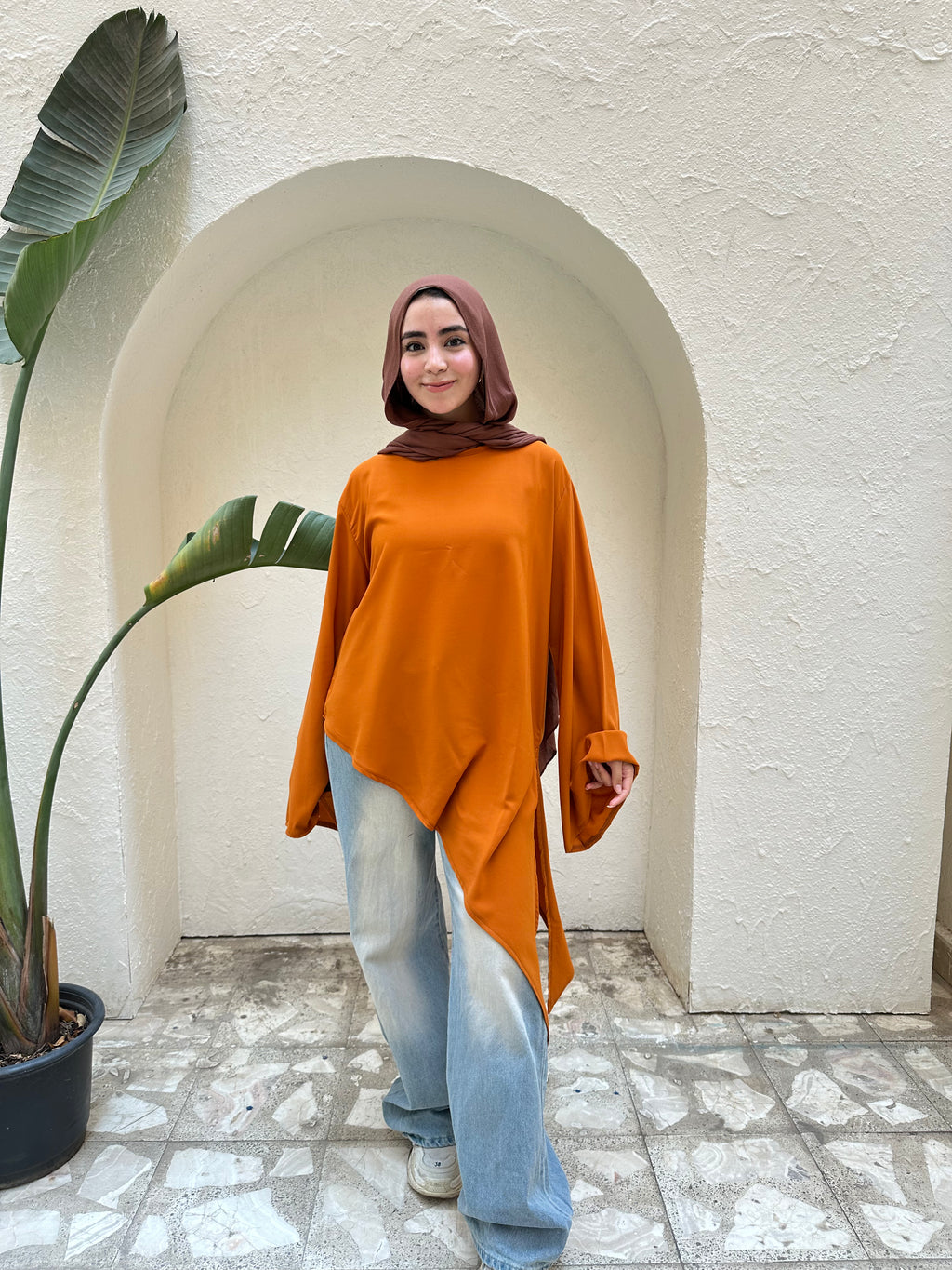 Royal Blouse - Orange
