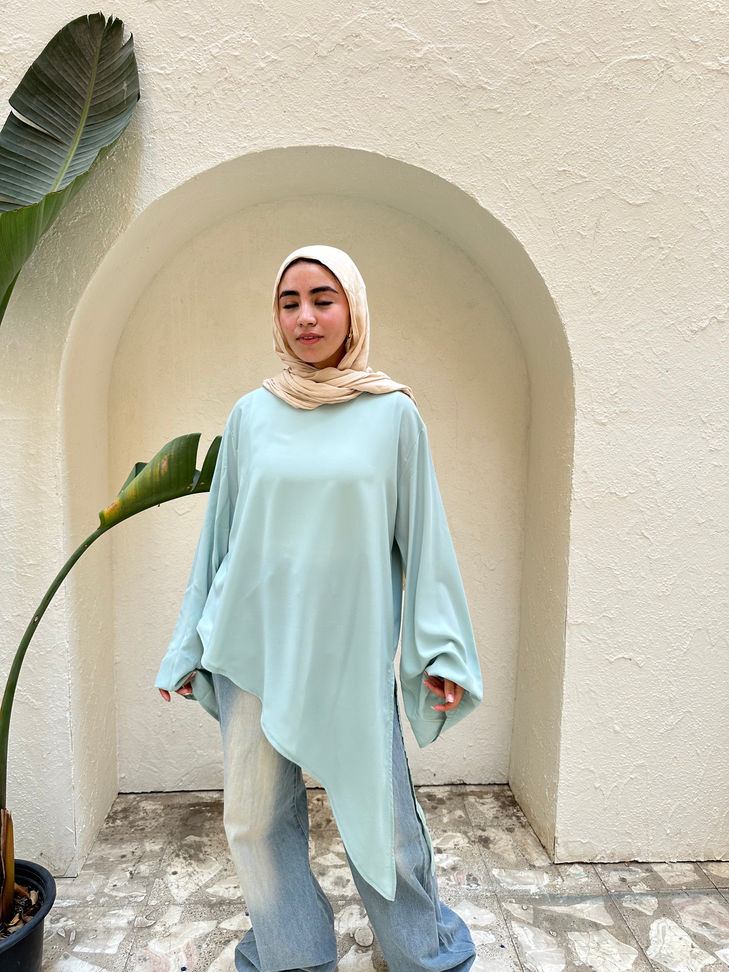Royal Blouse - Mint Green