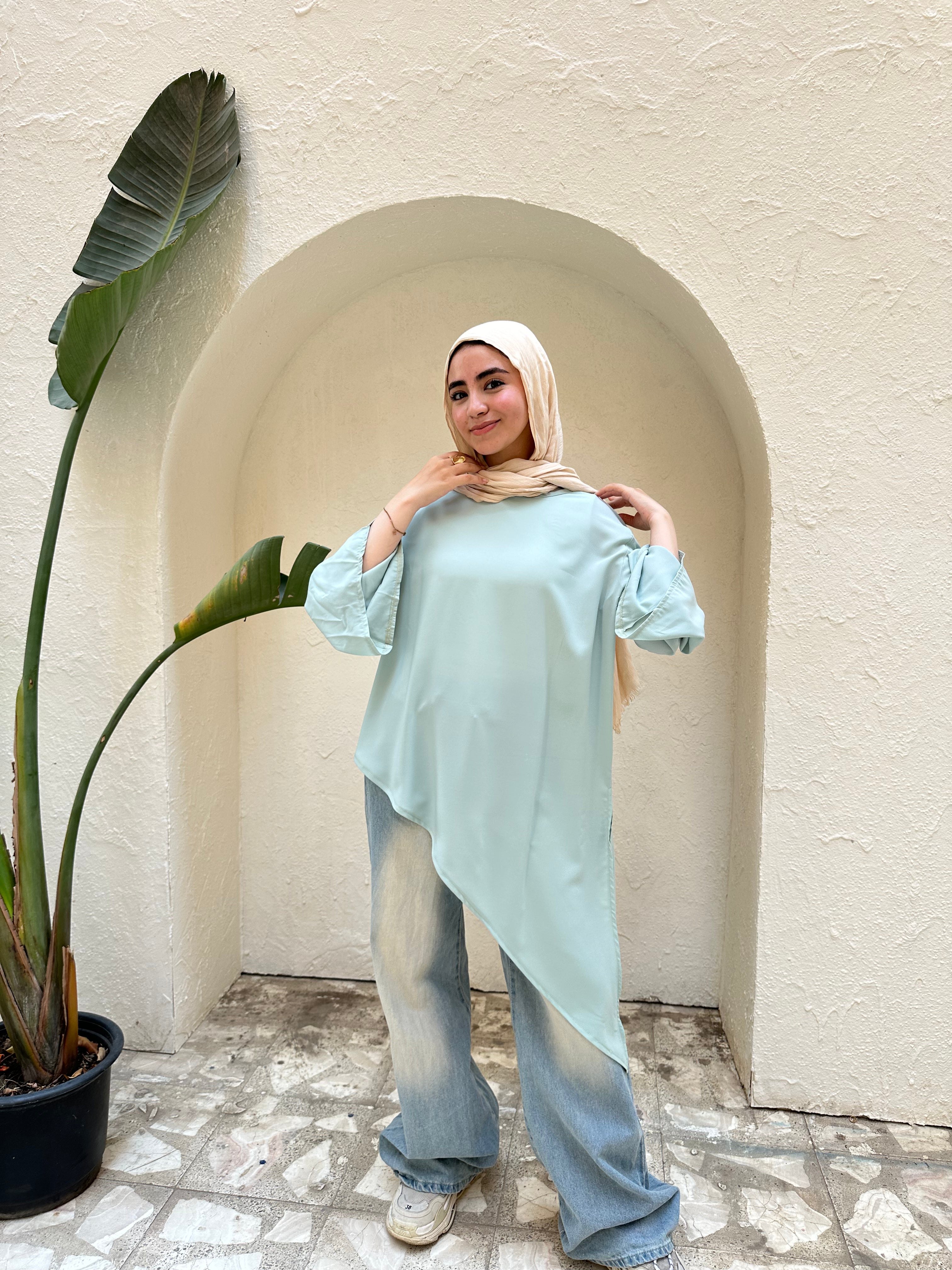 Royal Blouse - Mint Green