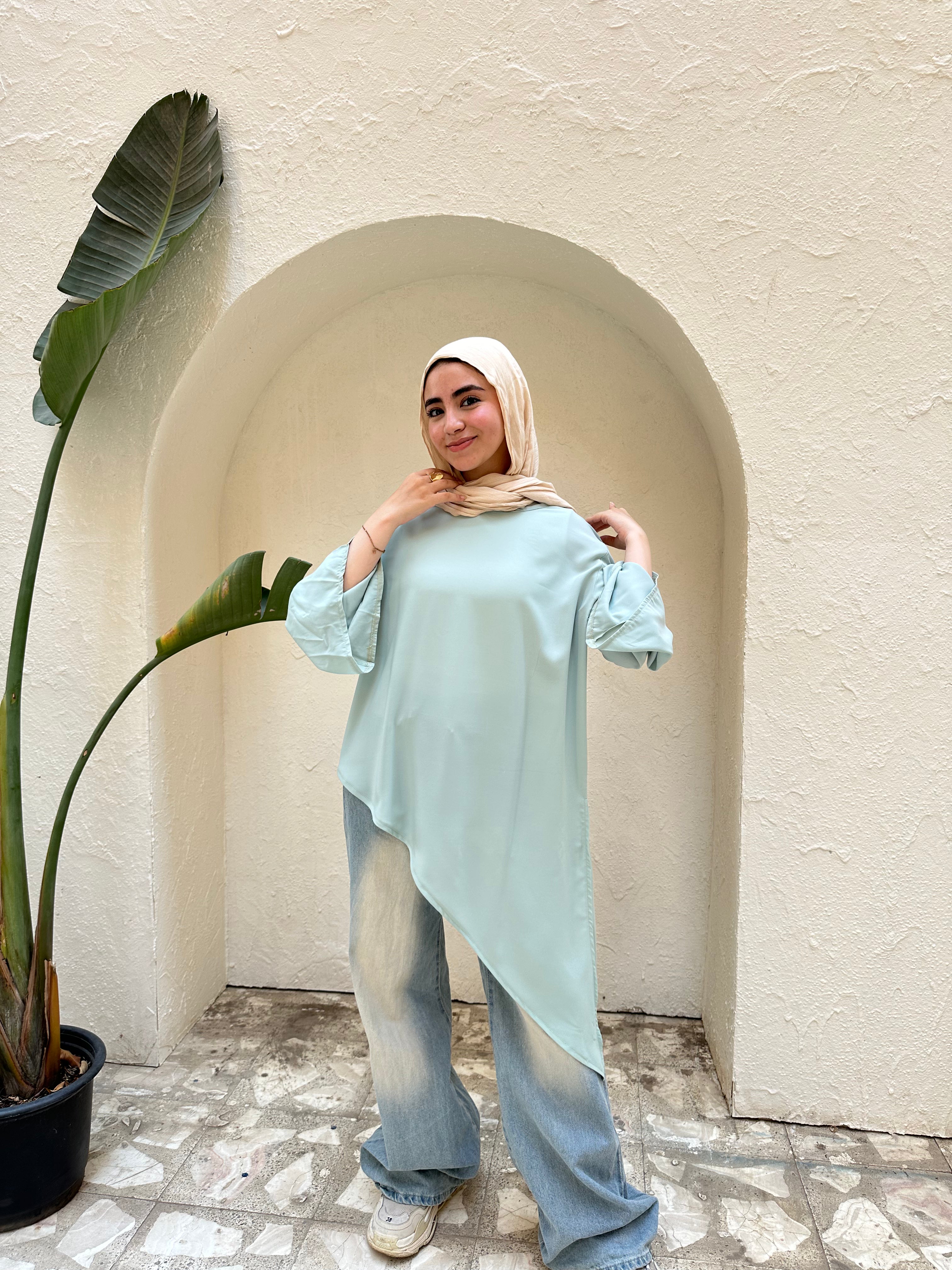 Royal Blouse - Mint Green