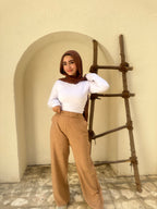 Formal Pants -Camel