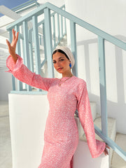 Flora Dress -Pink