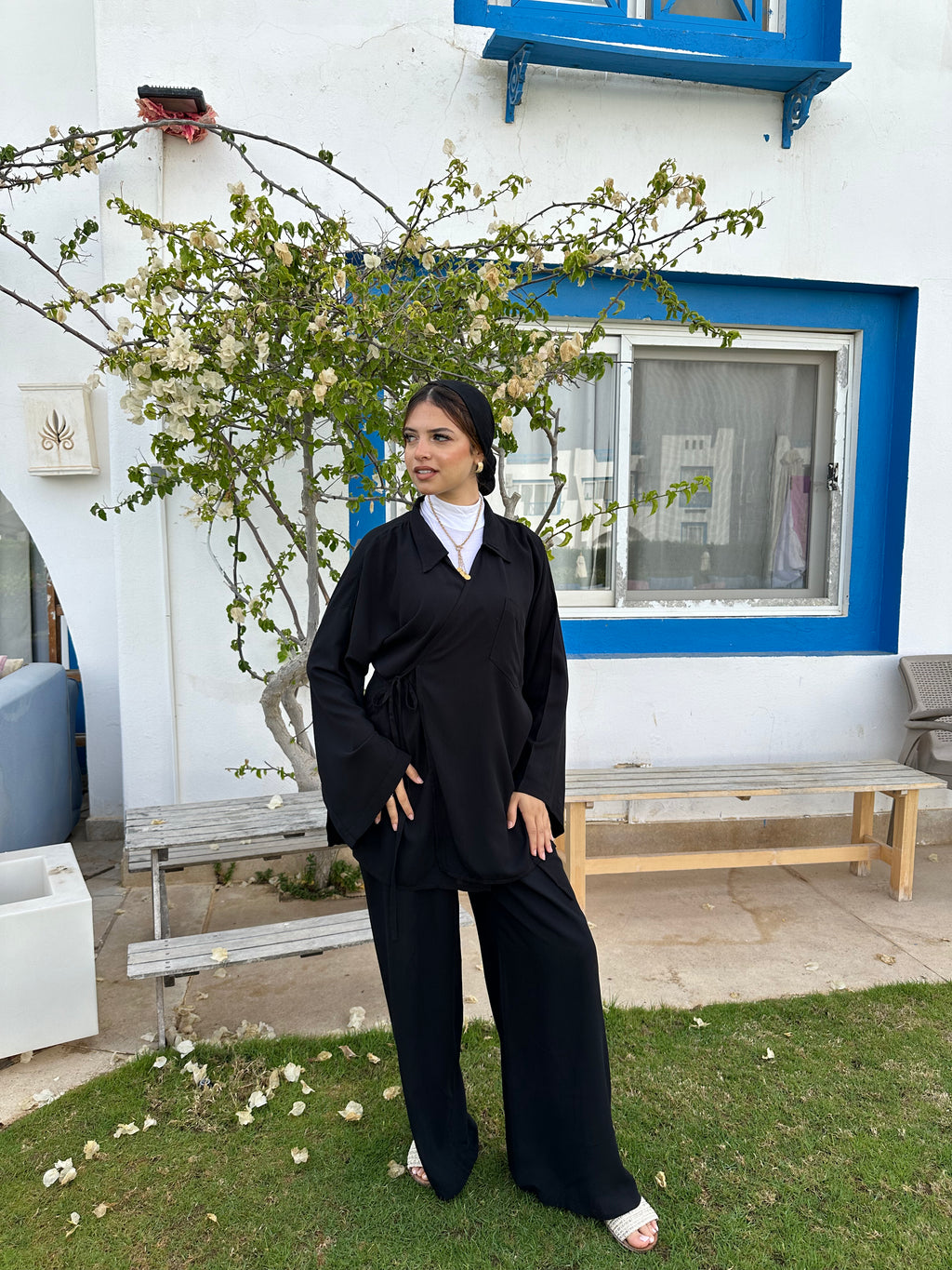 Linen Pants – Black