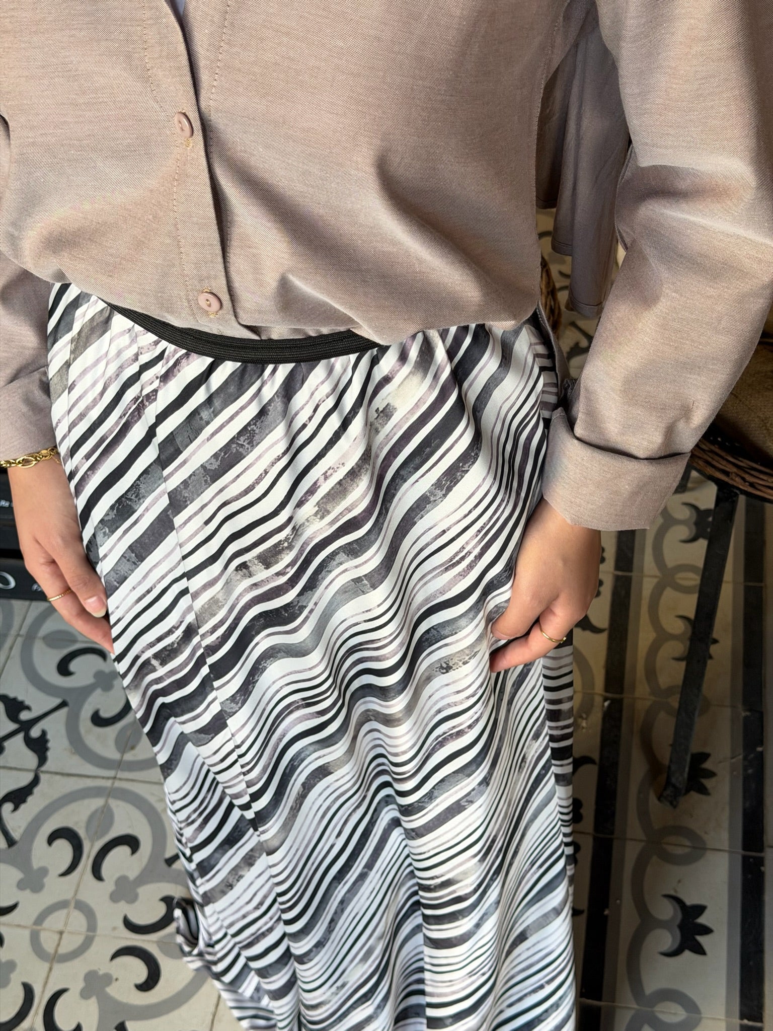 Striped Skirt