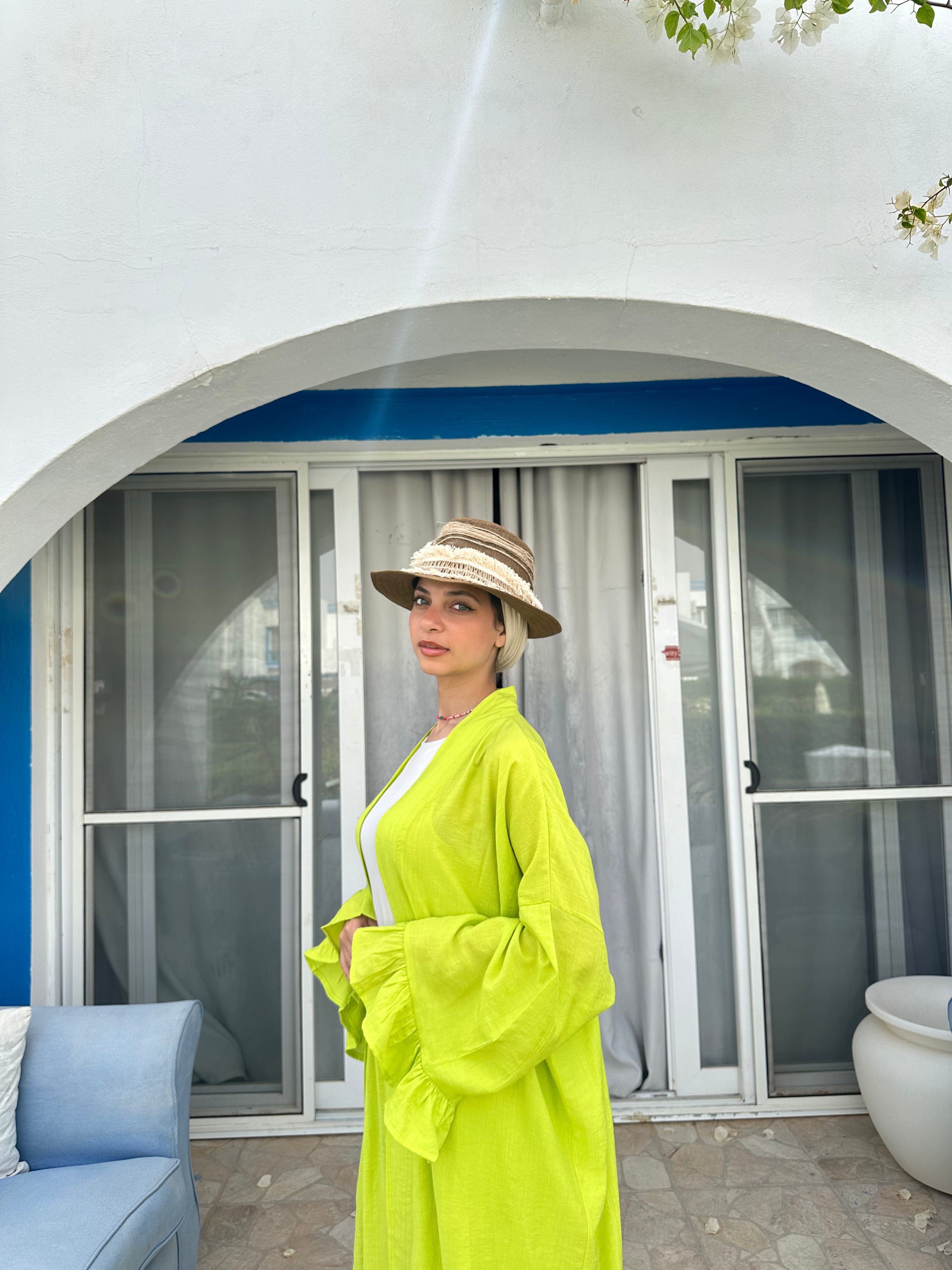 koresha Skirt – Lime Green