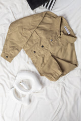 Cropped Jacket - Olive