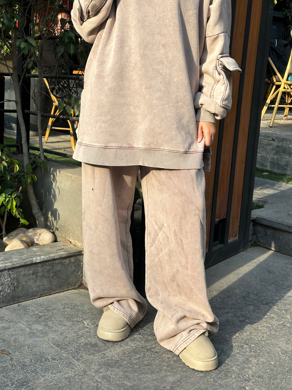 Stone Pant- Beige