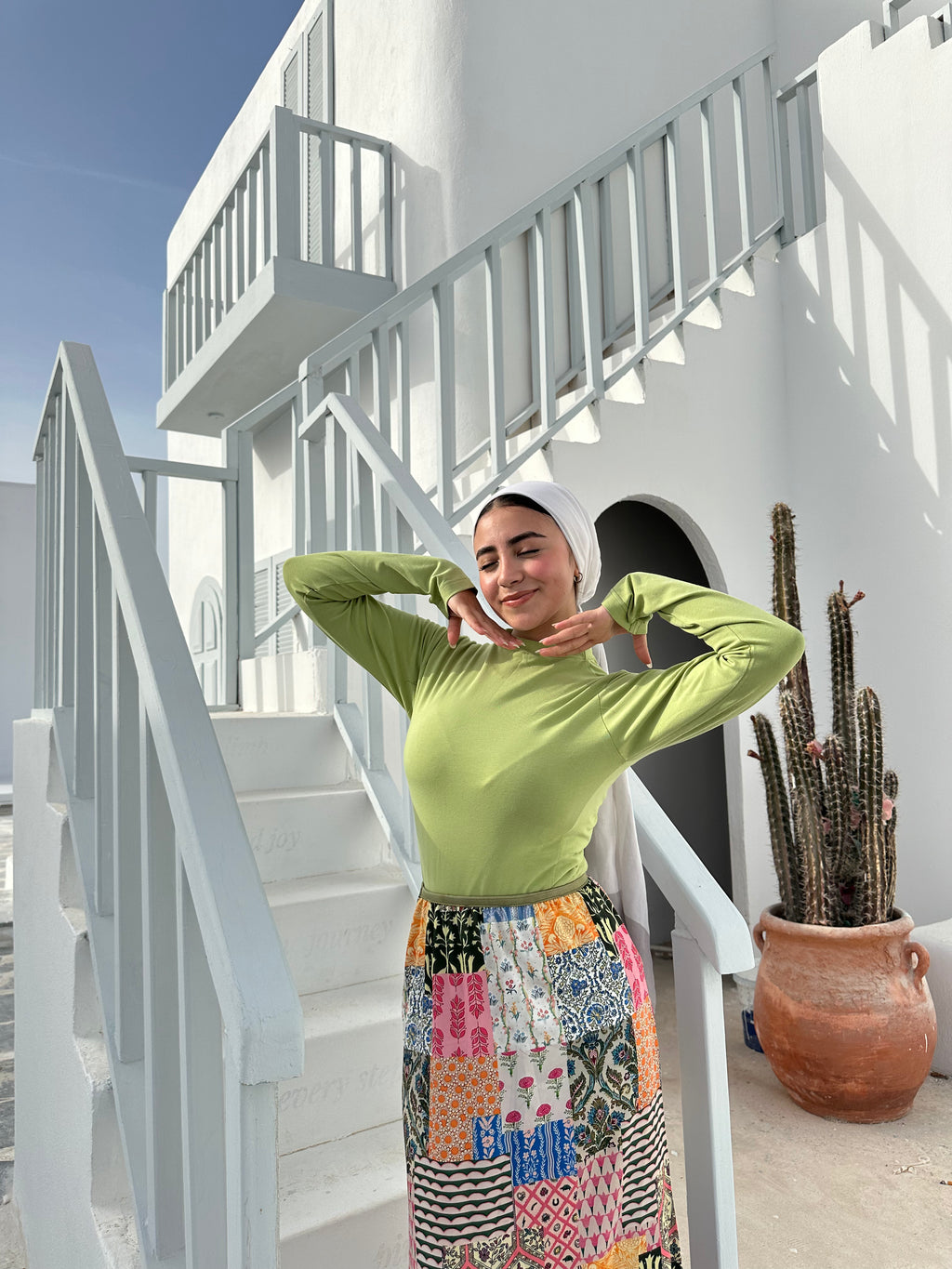 Basic Cotton – Lime Green