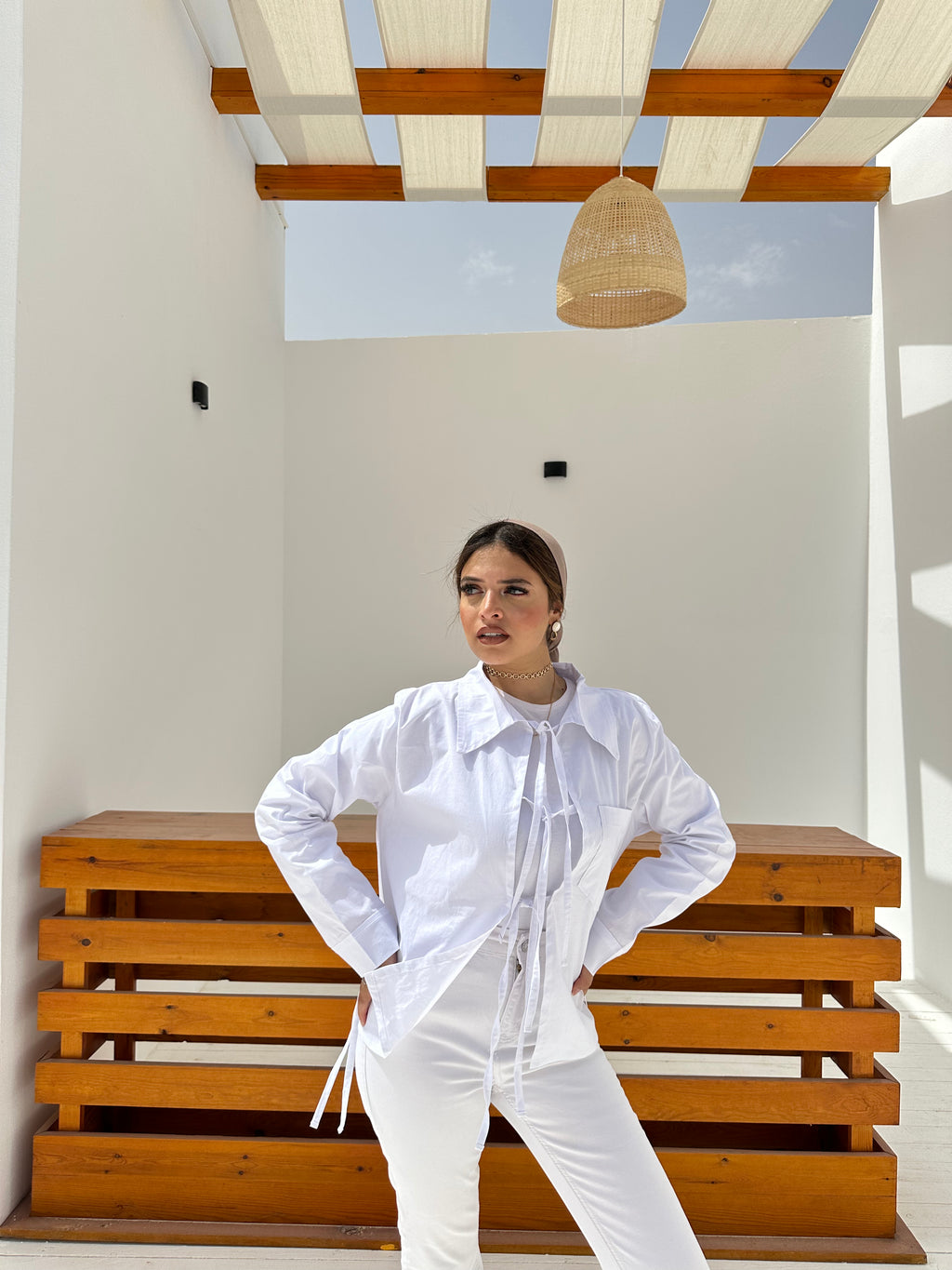 Poplin Shirt - White