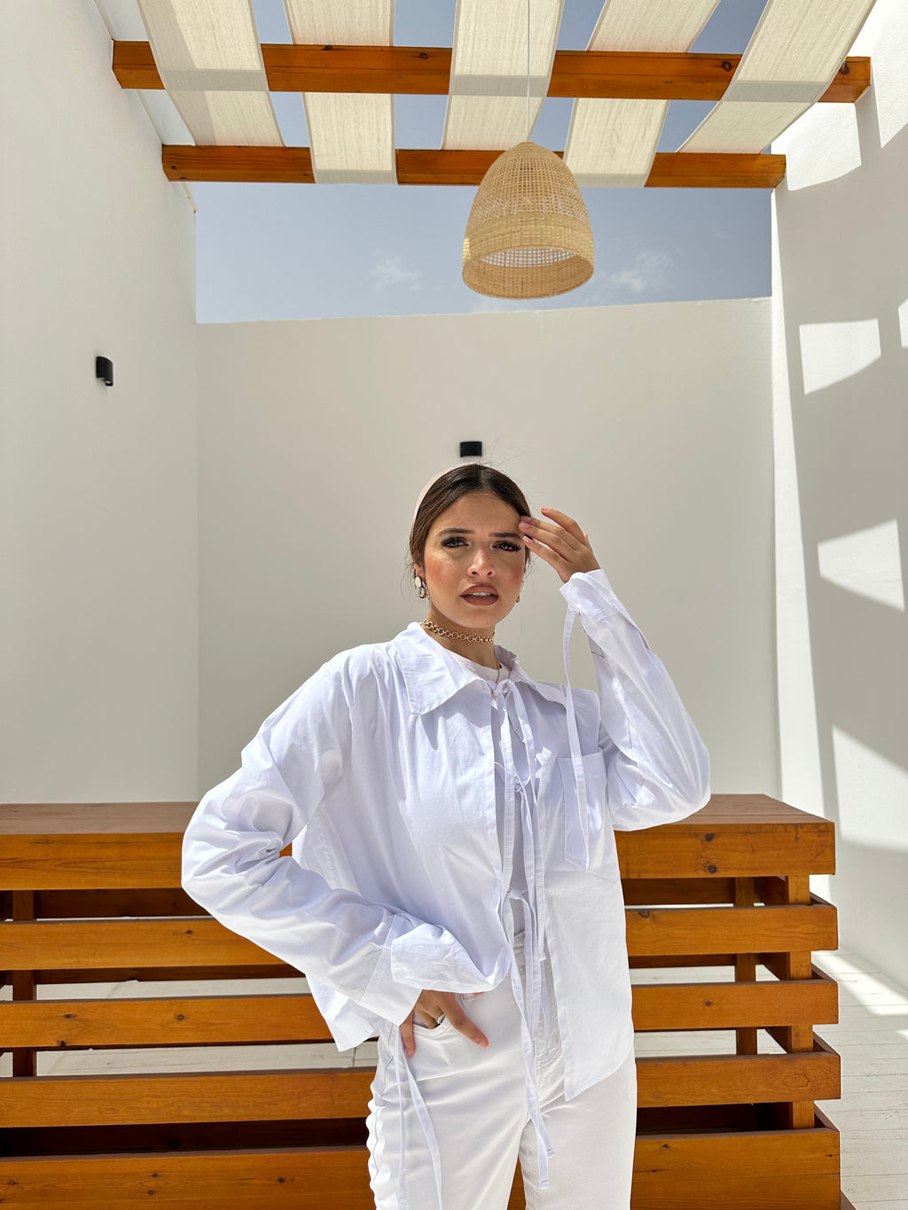 Poplin Shirt - White