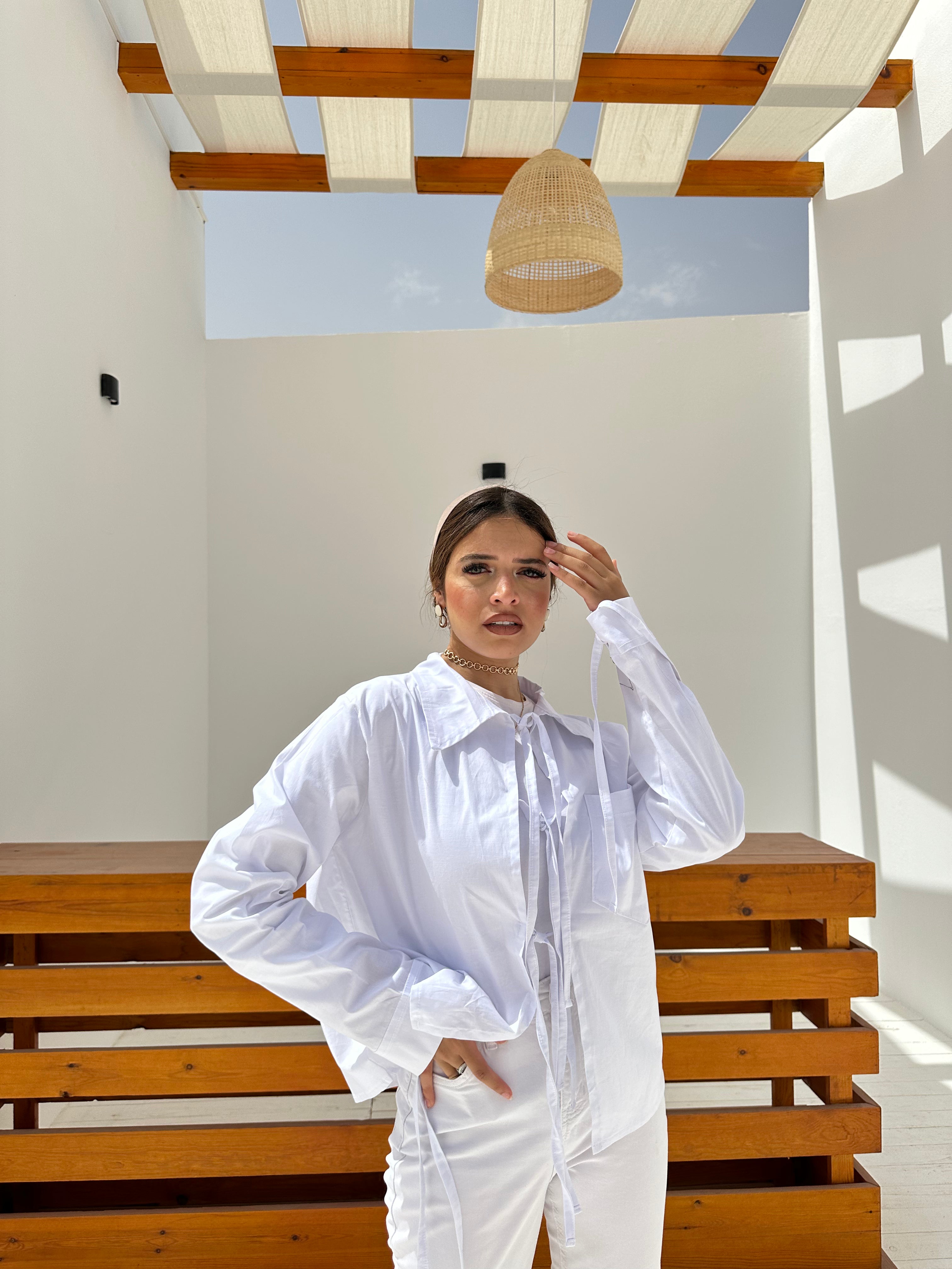 Poplin Shirt - White