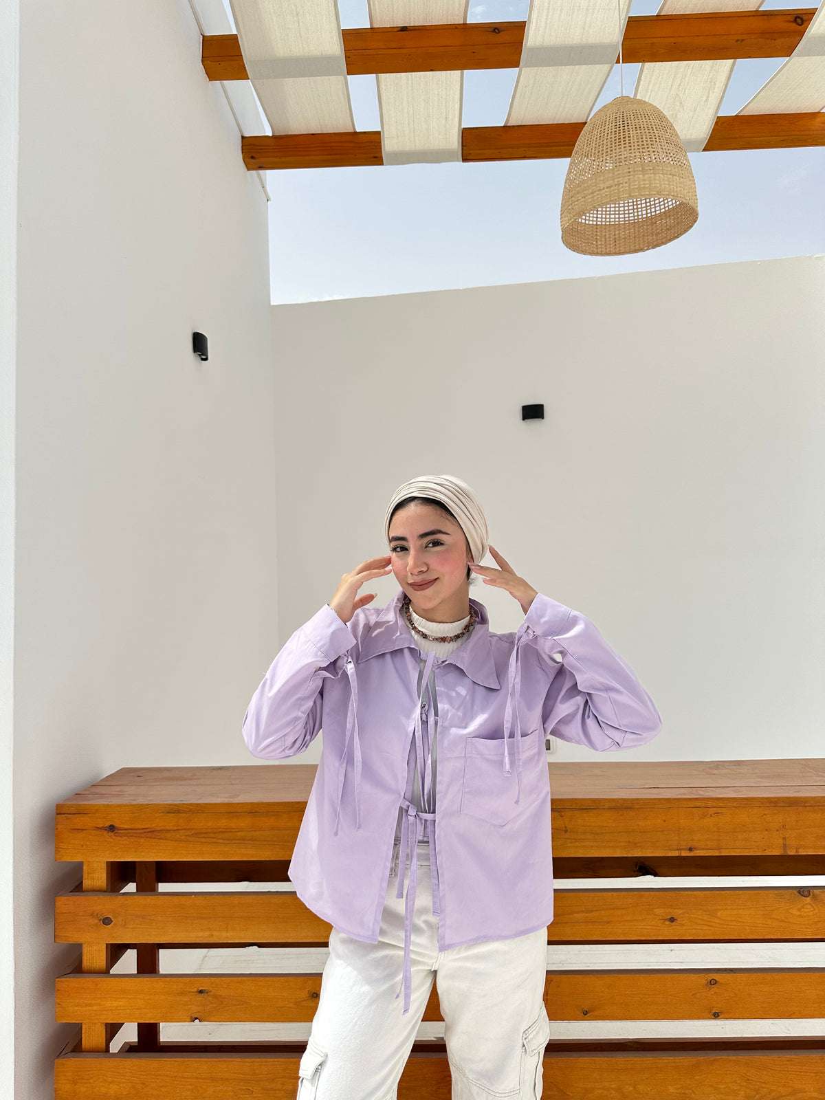 Poplin Shirt - Lavander