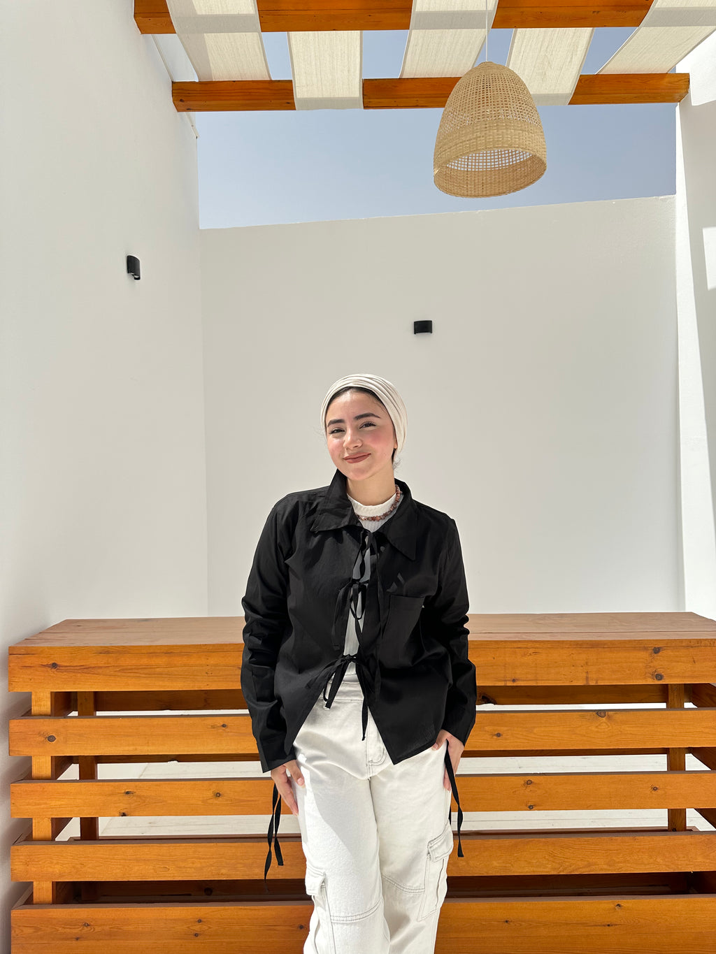 Poplin Shirt - Black