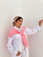 Striped Chemise - Pink