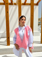 Striped Chemise - Pink