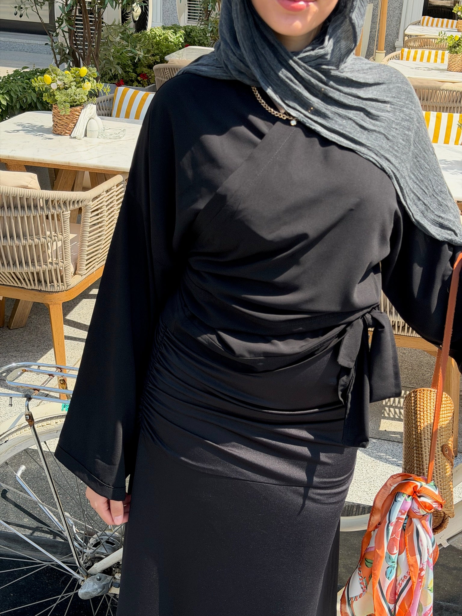 Wrapped Blouse