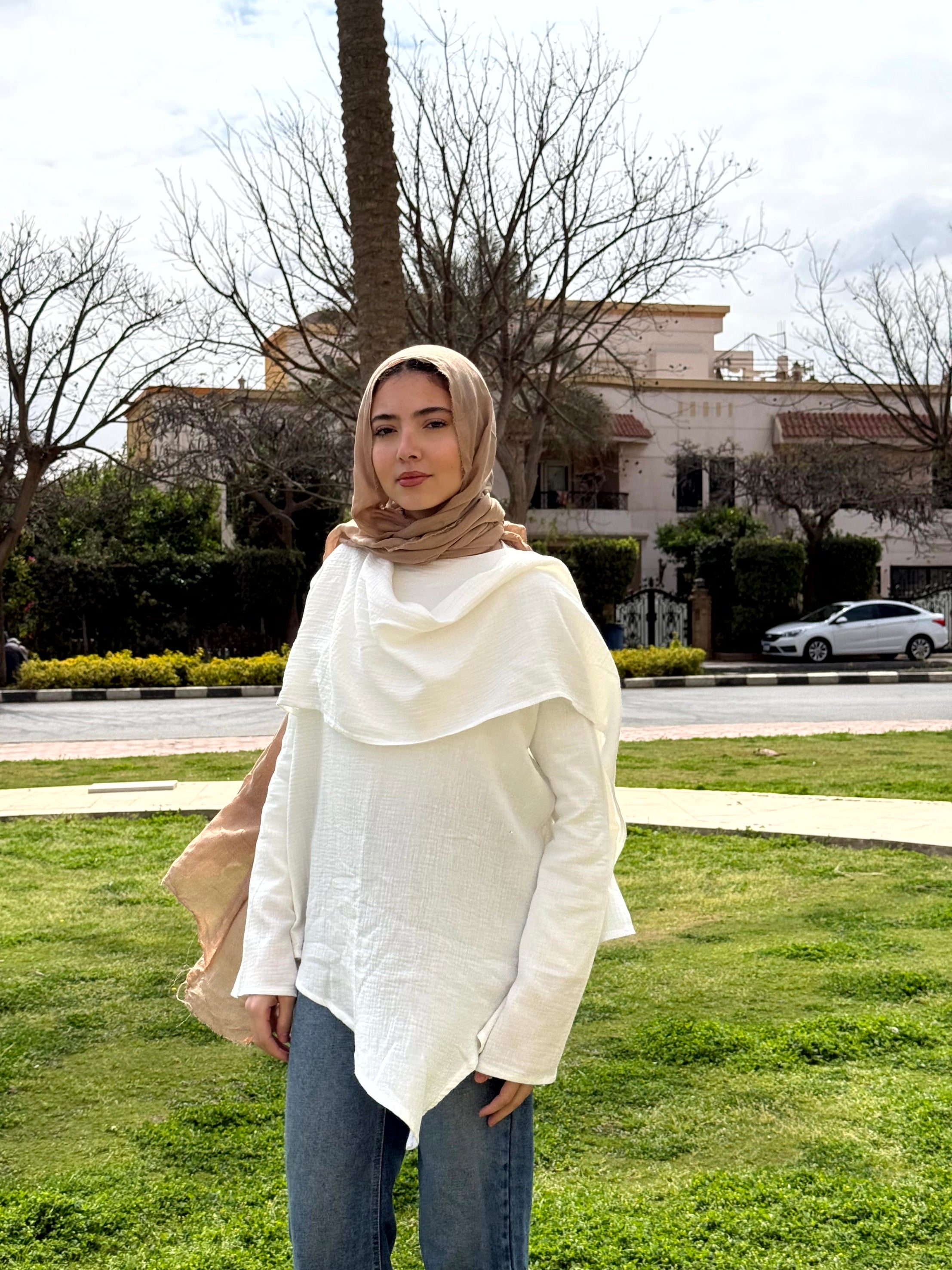 Linen Layered Blouse