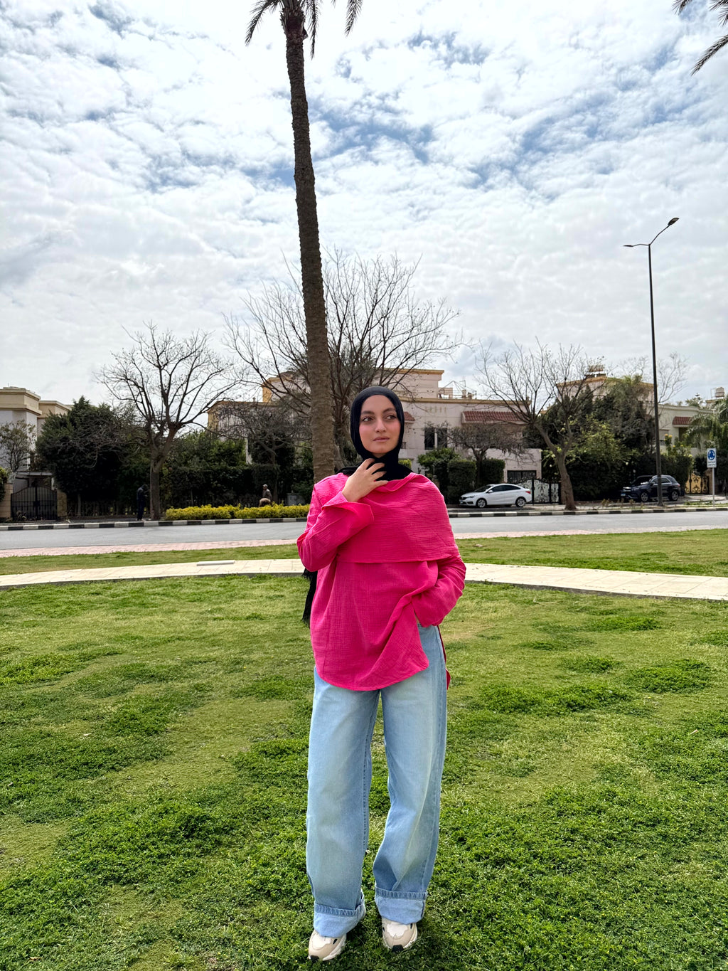 Linen Layered Blouse