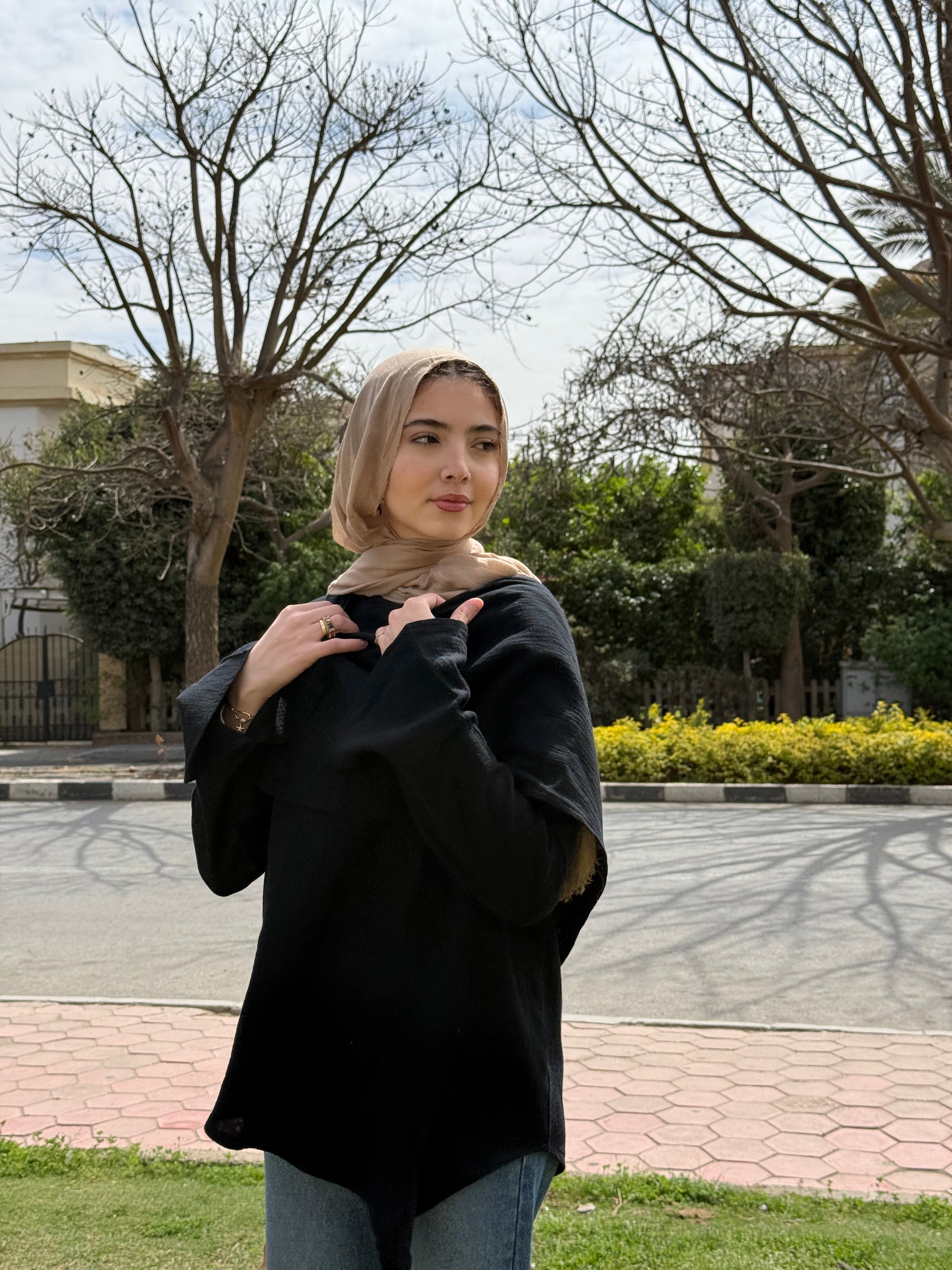 Linen Layered Blouse