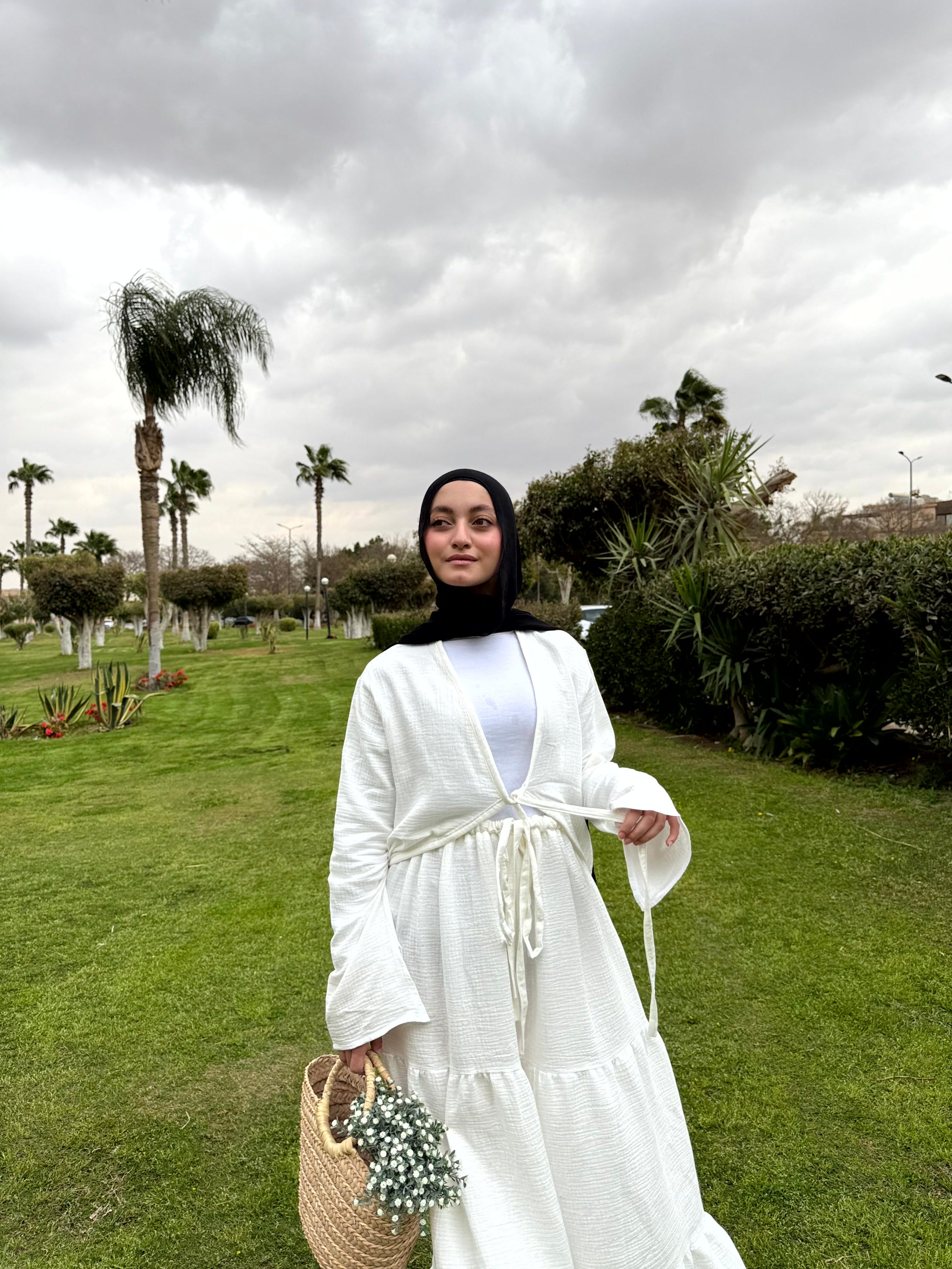 Flowy Cotton-Linen Blouse