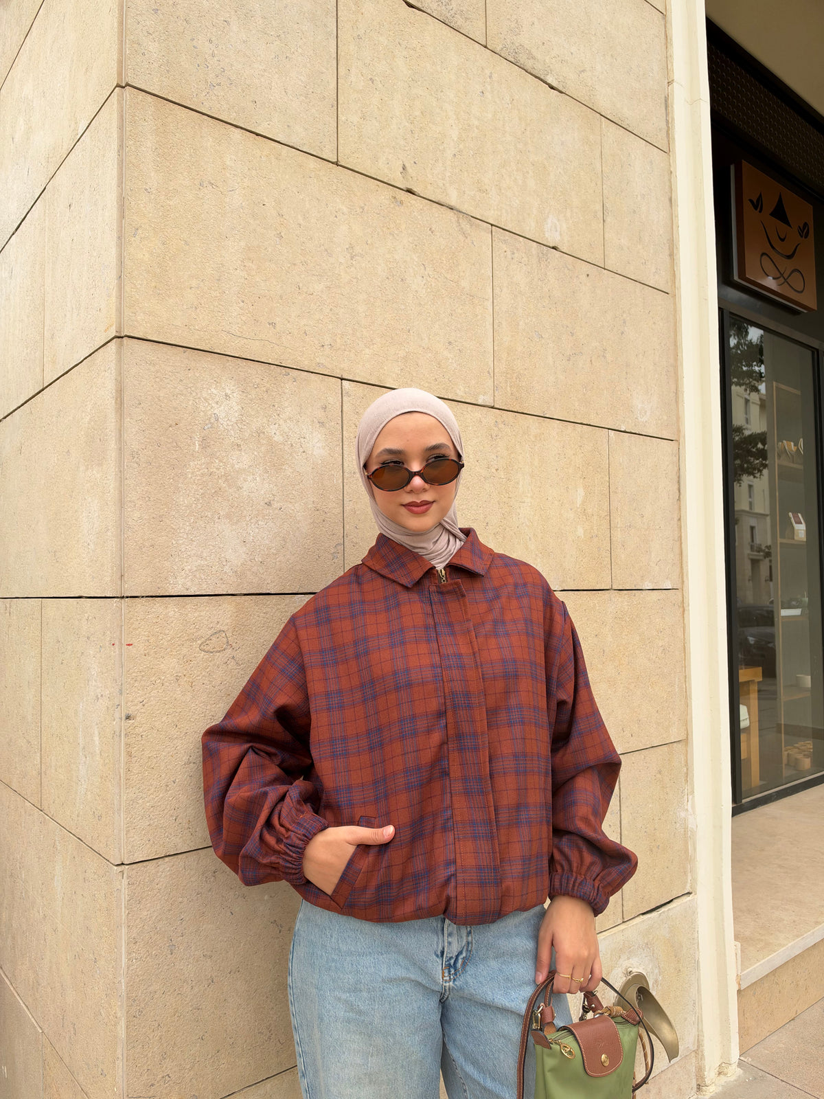 Checked Jacket
