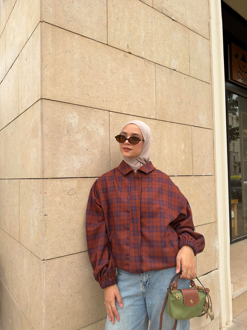 Checked Jacket