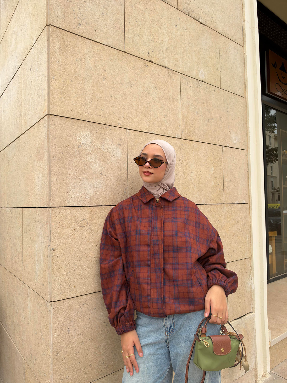 Checked Jacket