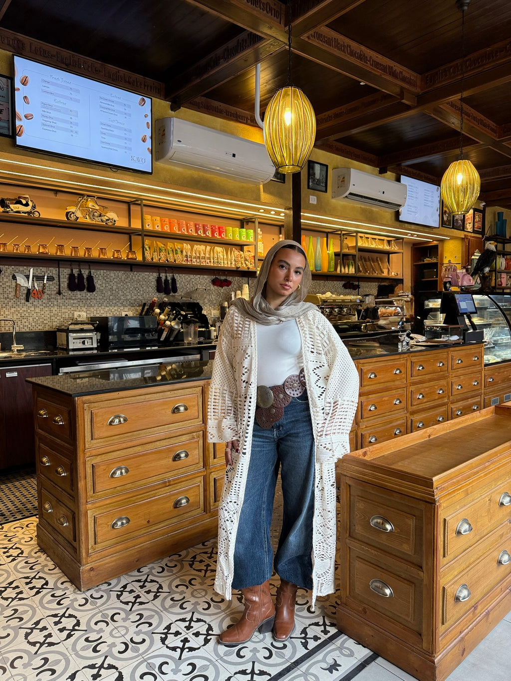 Minimal Modesty Cardigan