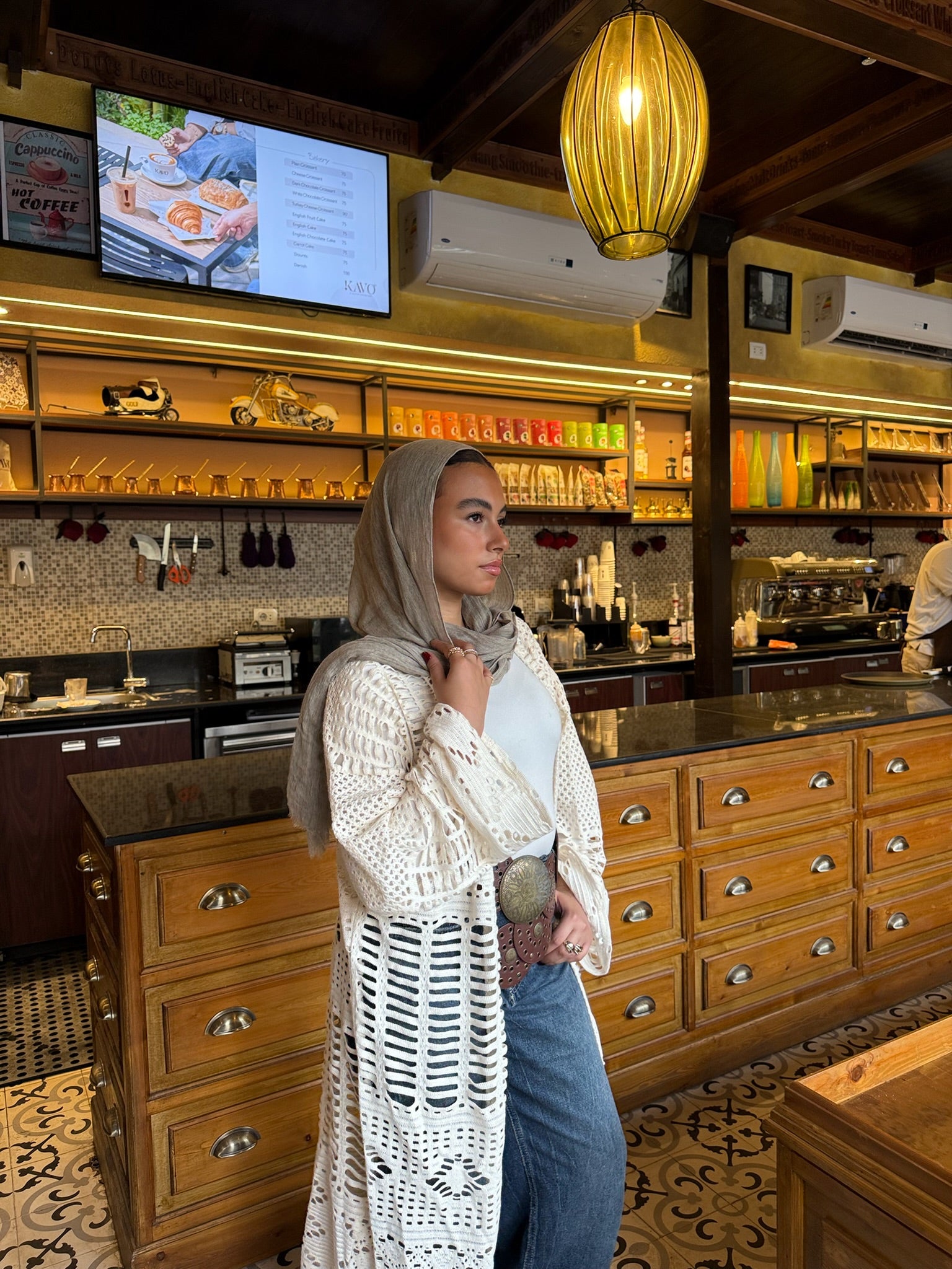 Minimal Modesty Cardigan