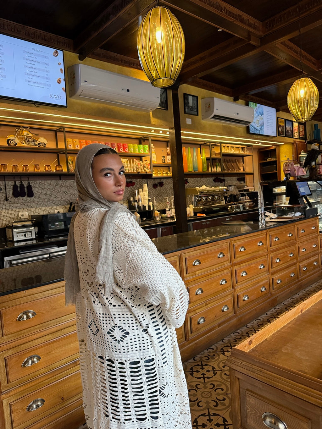 Minimal Modesty Cardigan