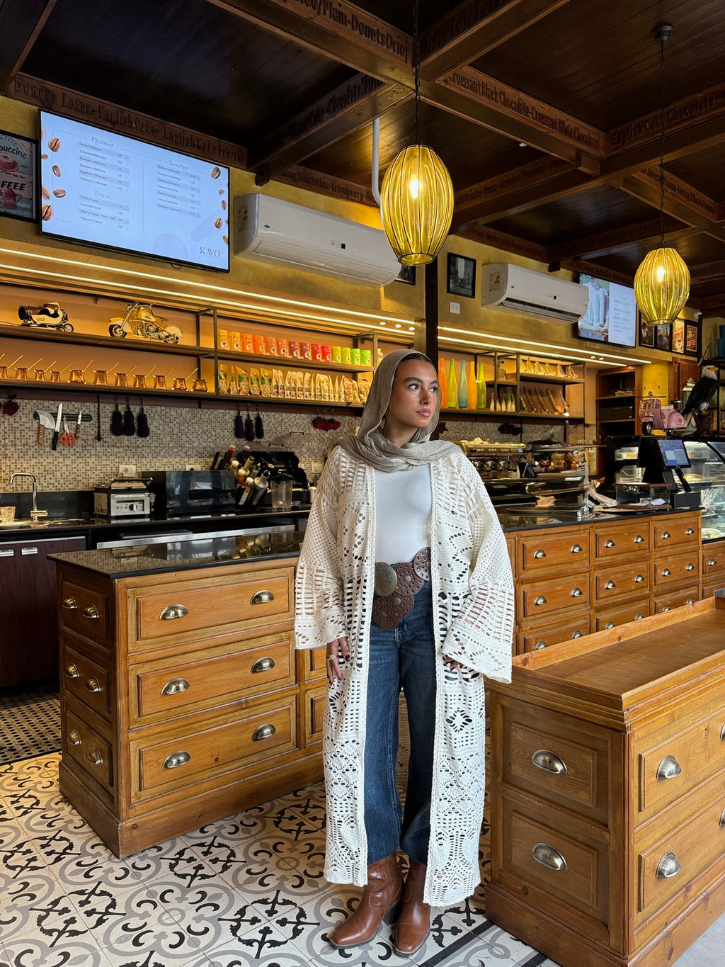 Minimal Modesty Cardigan