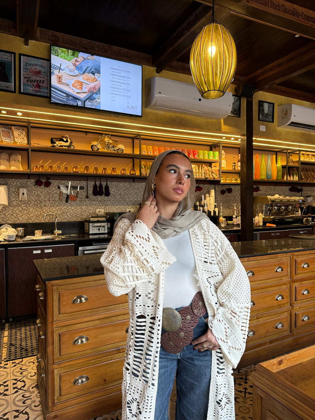 Minimal Modesty Cardigan