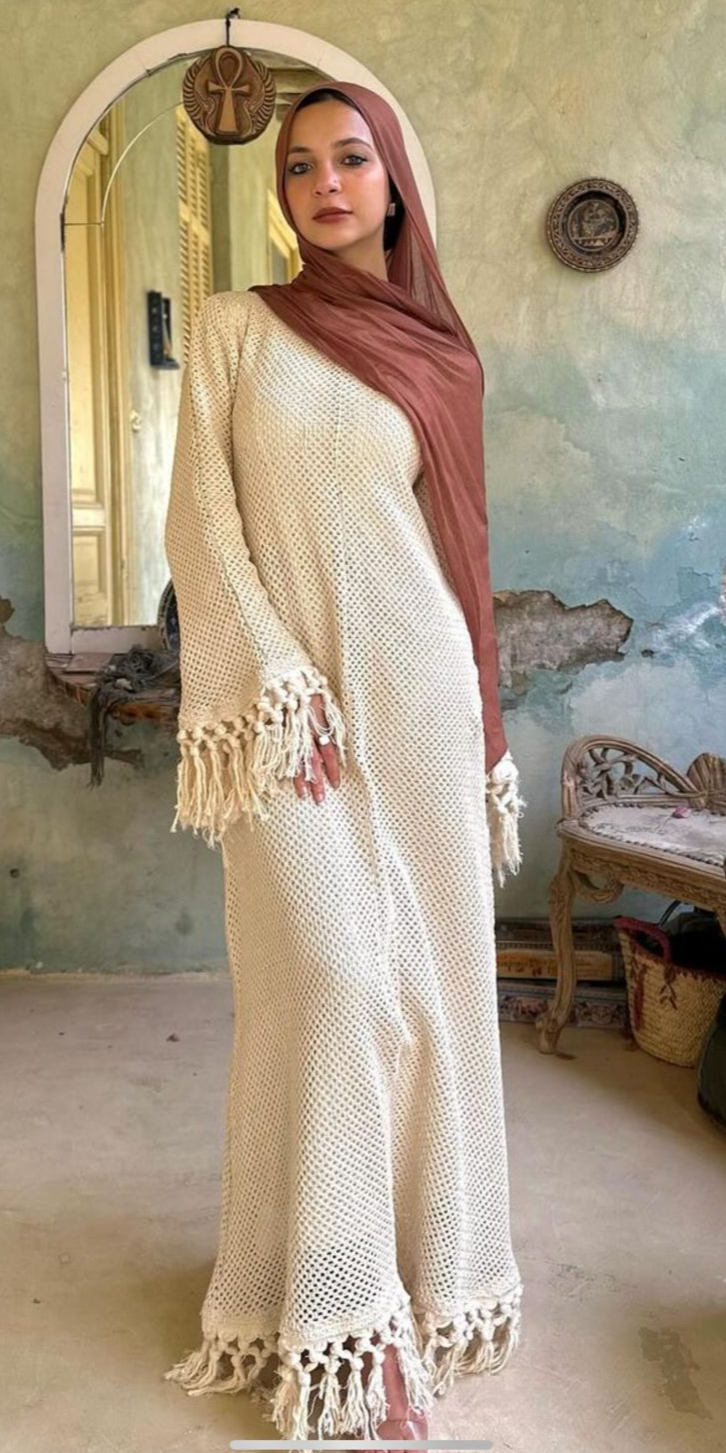 Dress Handmade - Beige